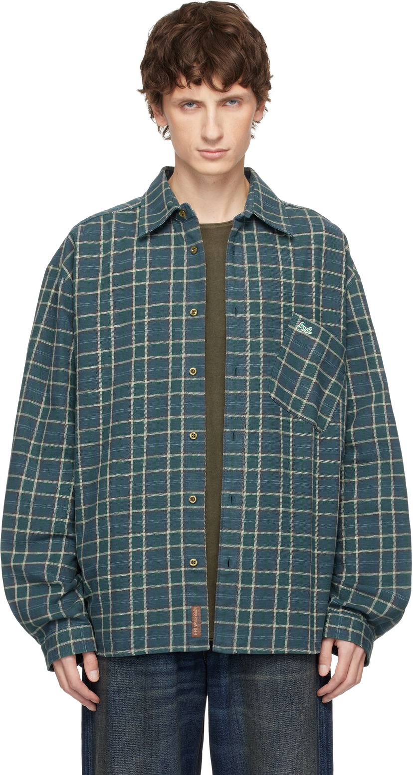 Košeľa ERL Plaid Shirt Rôznofarebný | ERL11B004