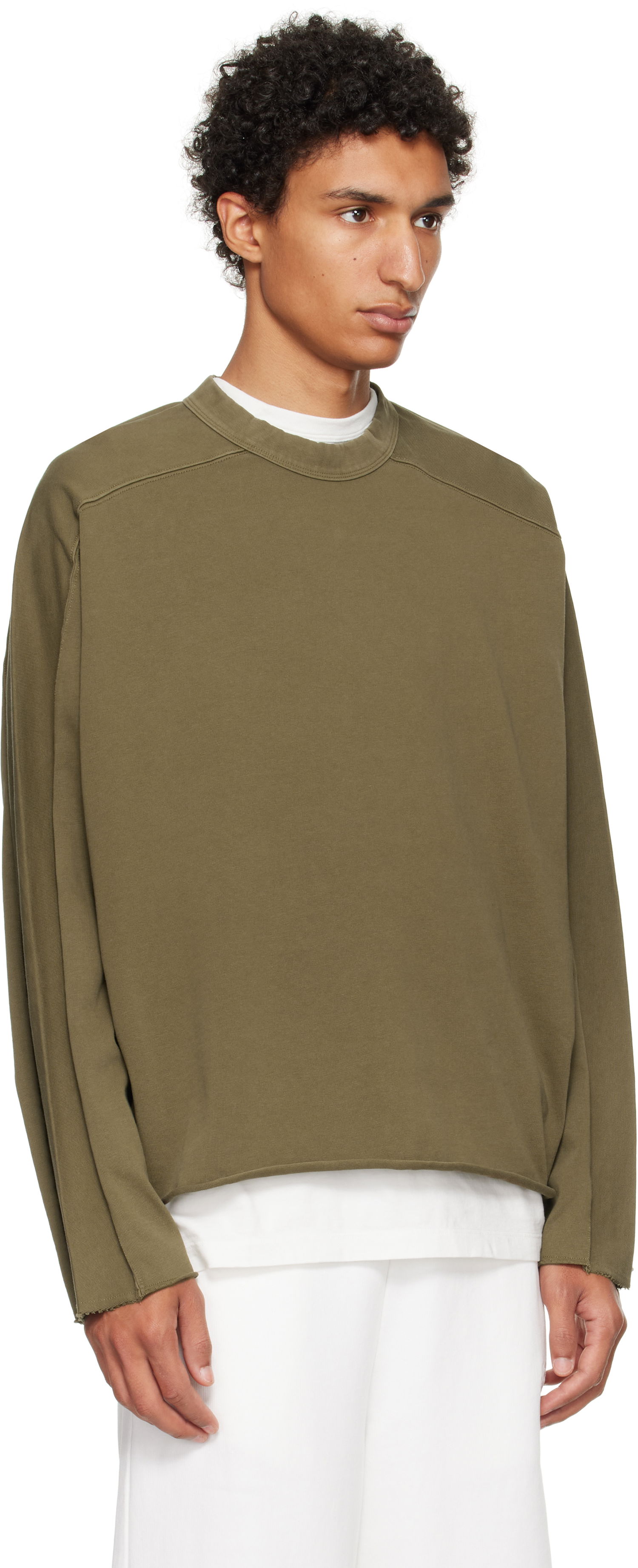 Tričko Entire Studios Entire Studios Heavy Long Sleeve T-Shirt Zelené | ES2486MI, 1