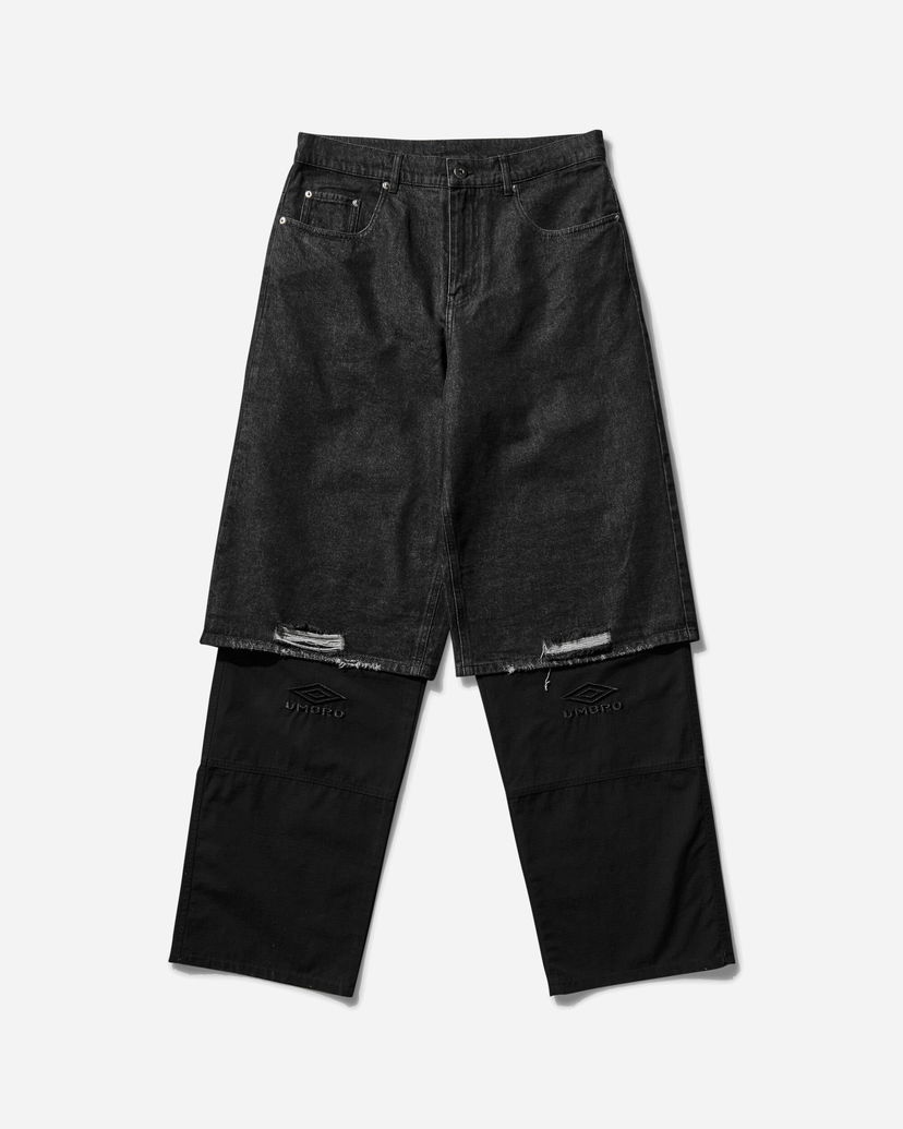 Džínsy Umbro Hybrid Cargo Pants Čierna | UBMW0265DE08 BLK0020