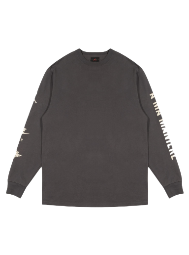 Tričko Jordan A Ma Maniere x L/S T-Shirt (Asia Sizing) Grey Šedá | CV3449-099