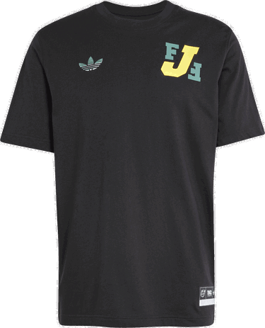 Tričko adidas Originals adidas Originals JAMAICA VRCT T-Shirt Čierna | je5331, 1