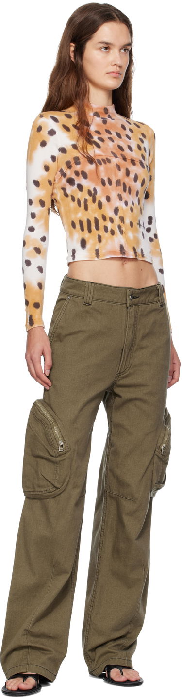 Cargo nohavice Eckhaus Latta Eckhaus Latta Cargo Pants Zelené | 1410-EL-PF25-E -, 3