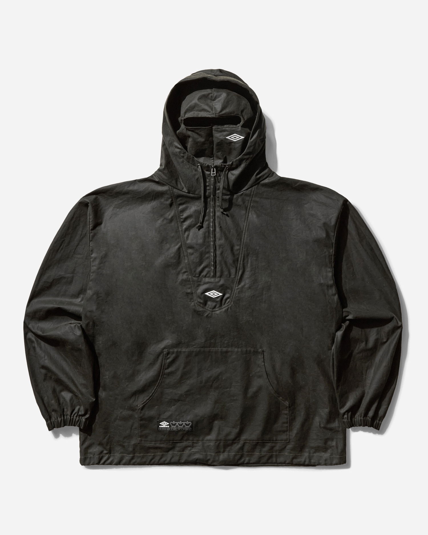 Bunda Umbro Masked Waxed Anorak Čierna | UBMW0332FA207 GRN0010, 1