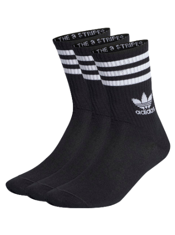 adidas Originals Mid Cut Crew Socks – 3 pack IL5022