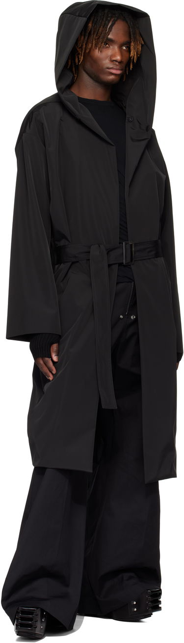 Pláštenka Rick Owens Rick Owens Hooded Robe Coat Čierna | RU01E5970 MB, 3