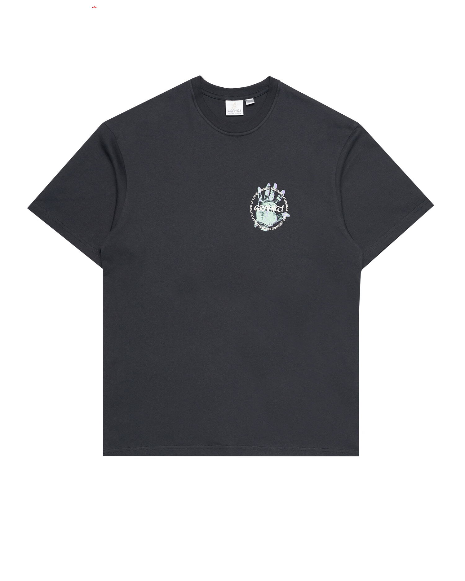 Tričko GRAMICCI Men's Climber's Hand Graphic T-Shirt Čierna | G4FU-T095-VBL, 0