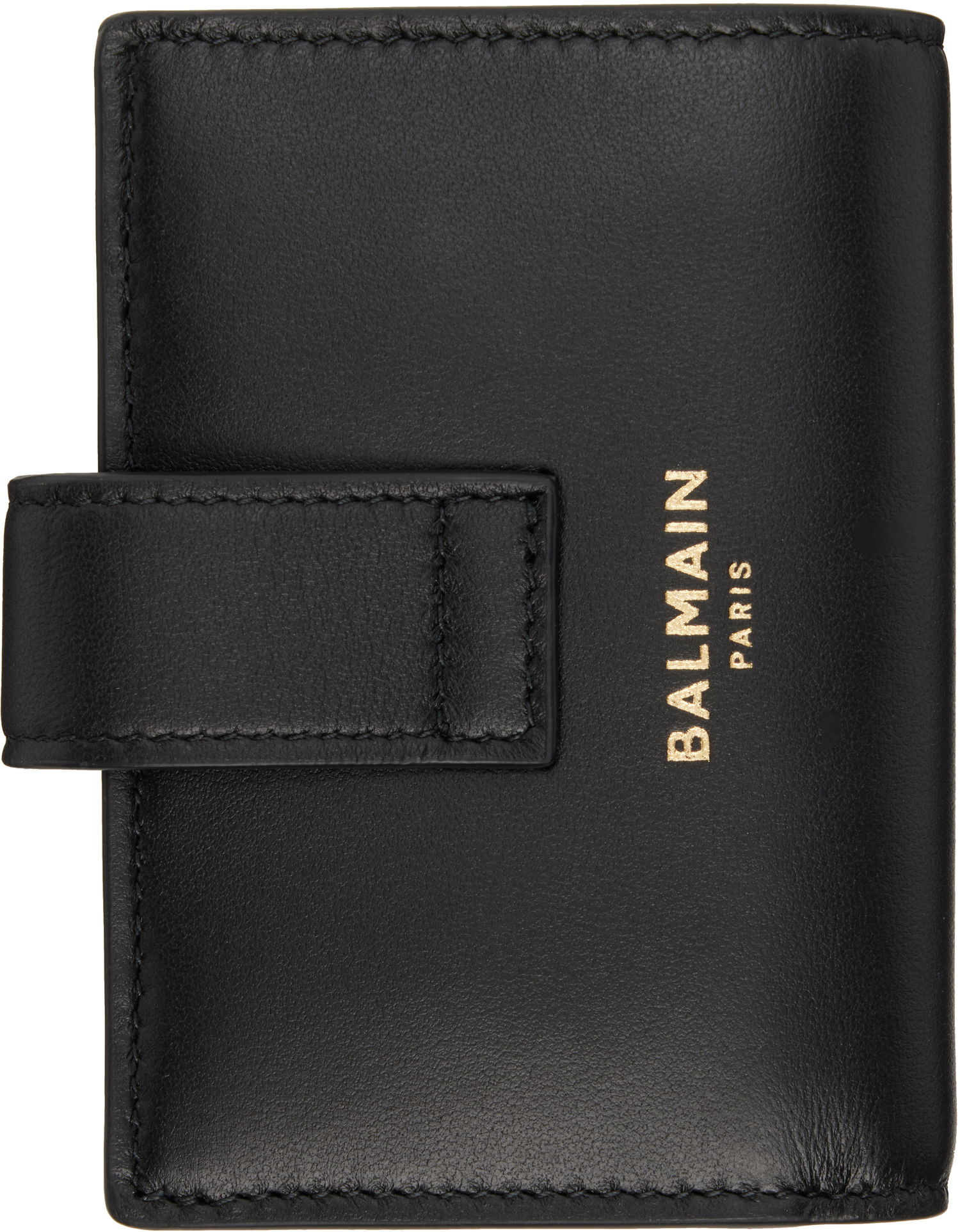 Peňaženka Balmain Pulse Leather Wallet Čierna | GM1ML091LNAH, 1