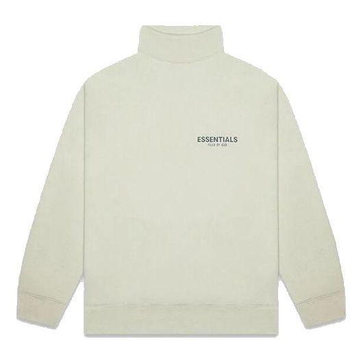 Sveter Fear of God Essentials Mock Neck Sweatshirt Zelené | FOG-FW20-306