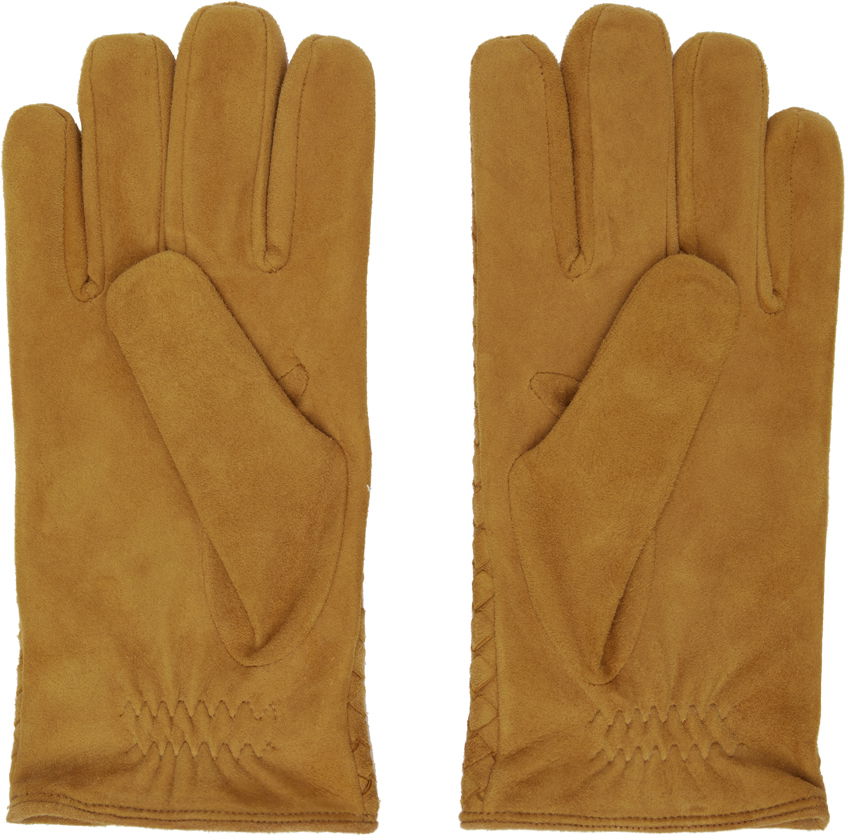 Rukavice Bottega Veneta Suede Gloves Hnedá | 769809 V4JH0 7004, 1