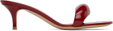 Starostlivosť o obuv Gianvito Rossi Gianvito Rossi Bijoux 55 Mules Červená | G18380-55RIC-NUI, 0