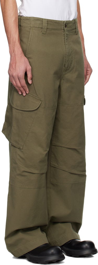 Cargo nohavice Acne Studios Acne Studios Organic Cotton Cargo Pants Zelené | BK0660-, 1