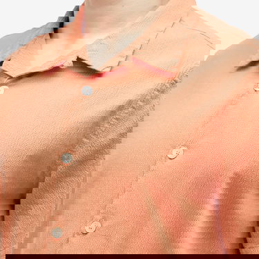 Košeľa Paul Smith Paul Smith Men's Seersucker Vacation Shirt, Size Large Oranžová | M2R-114R-M22050-15, 5