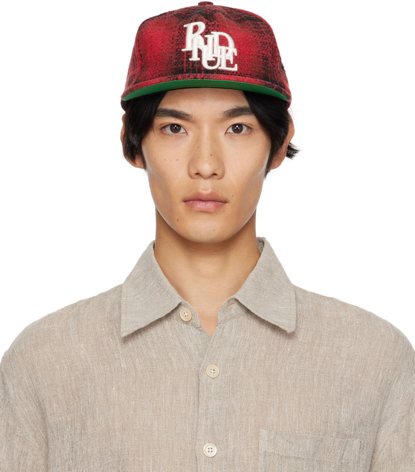 Šiltovka Rhude Rhude Scramble Logo Cap Červená | RHPF25HA01744