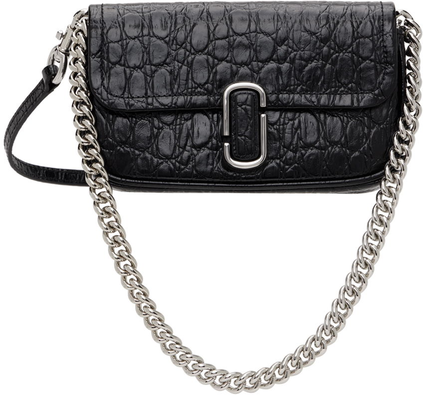 Taška cez rameno Marc Jacobs Marc Jacobs 'The J Marc Mini' Shoulder Bag Čierna | H907L01RE22, 0