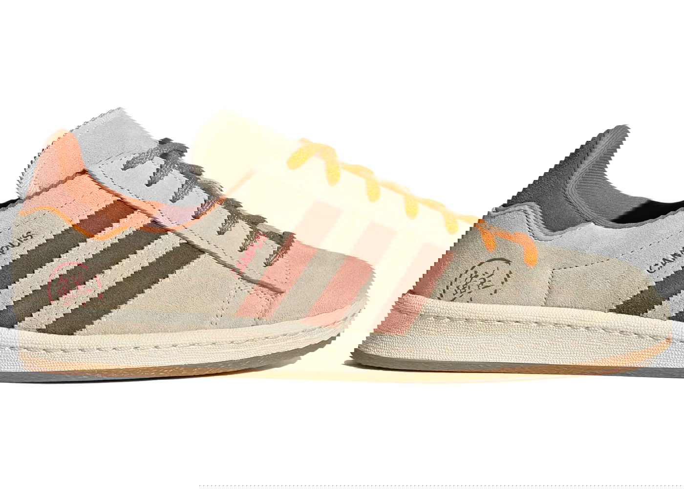 Tenisky a topánky adidas Originals Campus 80s Shanghai Mooncakes Béžová | GY4589, 0