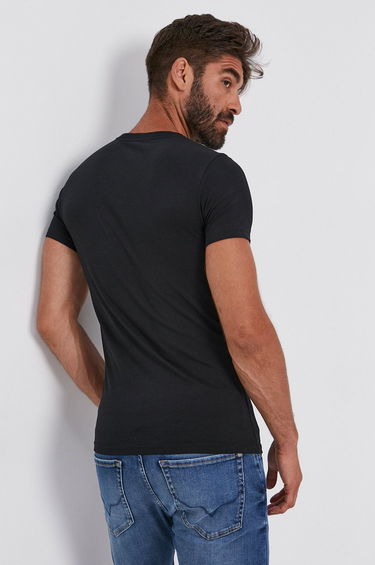 Tričko Polo by Ralph Lauren Crew Base Layer Tee - 2 Pack Čierna | 714835960001, 3