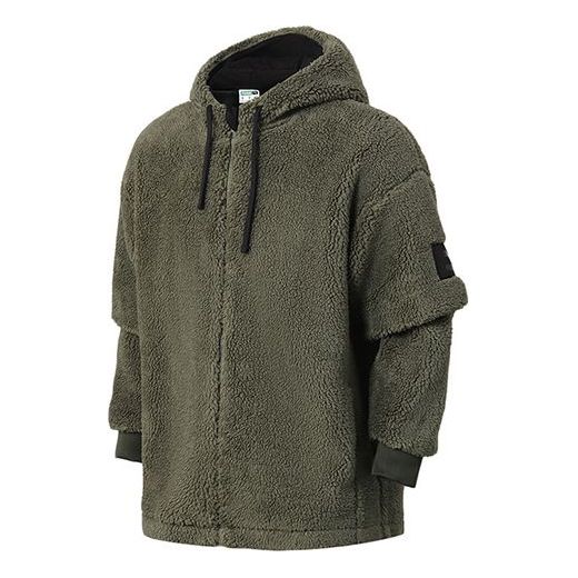 Mikina Puma Classics Winter Sherpa Hoodie Jacket Zelené | 530271-64, 0