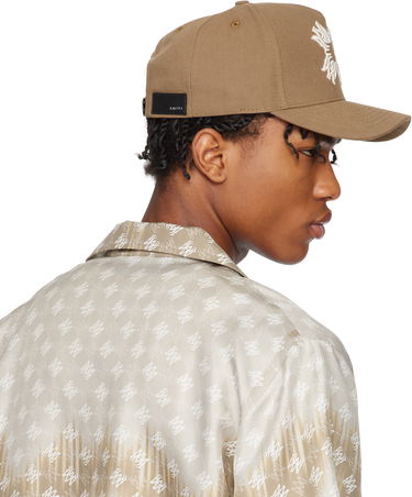 Šiltovka AMIRI AMIRI 'MA' Quad Canvas Baseball Cap Hnedá | AMHACP1050, 2