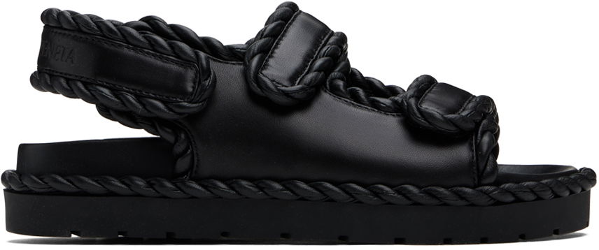 Tenisky a topánky Bottega Veneta Jack Flat Sandals Čierna | 775343 VBSD0, 0