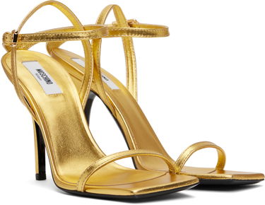 Starostlivosť o obuv Moschino Moschino Tina Heeled Sandals Metalická | MA1655AC1M MC0 901, 3