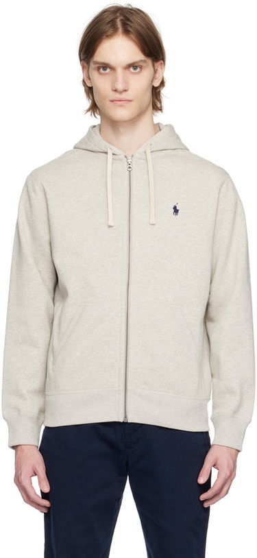 Mikina Polo by Ralph Lauren Full-Zip Hoodie Béžová | 710548546002, 0