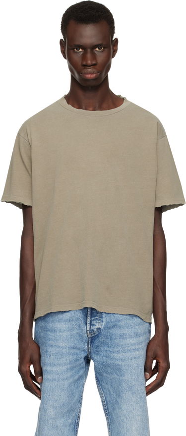 Tričko John Elliott John Elliott Folsom Cropped T-Shirt Zelené | A290M3753A, 0