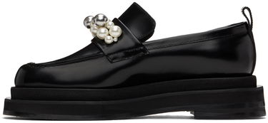 Oblečenie Simone Rocha Simone Rocha Bell Charm Heart Toe Platform Loafers Čierna | LOF1B 0740, 2