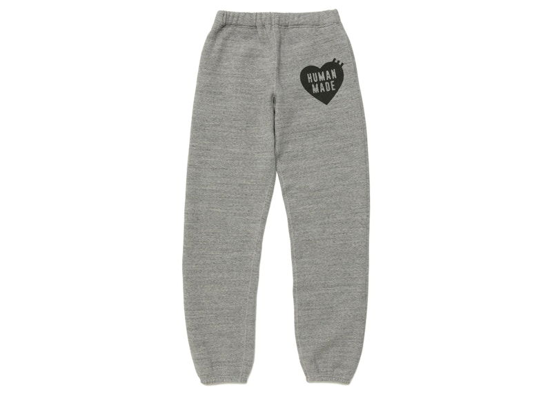 Tepláky Human Made Heart Logo Sweatpants Šedá | HM25PT016