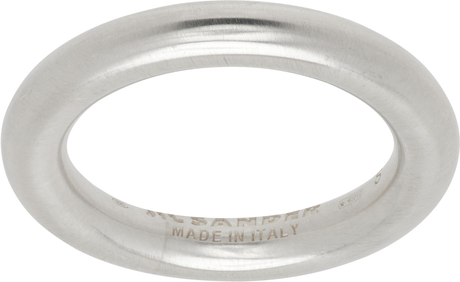 Prsteň Jil Sander Jil Sander Band Ring Metalická | J29UQ0003_P6998, 0
