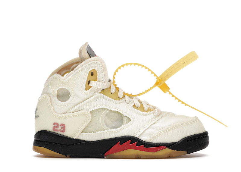 Tenisky a topánky Jordan Off-White x Air Jordan 5 Retro Biela | CV4827-100, 0