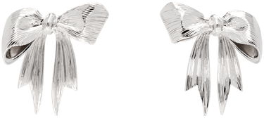 Náušnice SHUSHU/TONG YVMIN Edition Stringy Bowknot Earrings Metalická | 24822SLV00DLR, 0