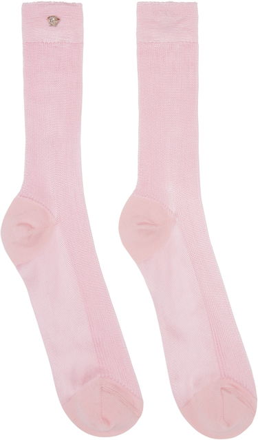 Ponožky Versace Ribbed Knit Socks Ružová | 1008759_1A10210_1P880, 0