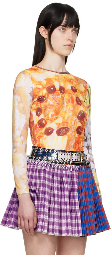 Tričko Chopova Lowena Chopova Lowena 'Dinner's Served' Fitted Jersey T-Shirt Rôznofarebný | 2306, 1