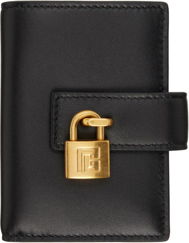 Peňaženka Balmain Pulse Leather Wallet Čierna | GM1ML091LNAH, 0