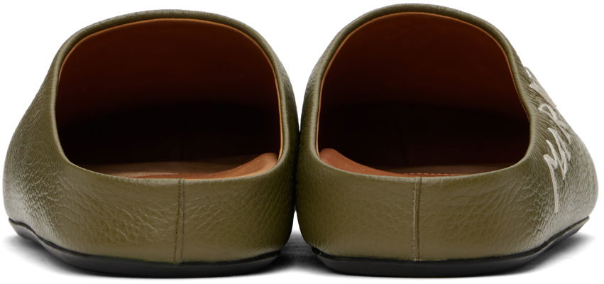 Oblečenie Marni Marni Fussbett Sabot Loafers Zelené | SBMR001400 P6533, 1