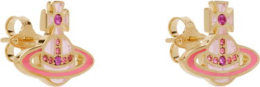 Náušnice Vivienne Westwood Vivienne Westwood Concetta Bas Relief Earrings Ružová | 6201035U-02R857-, 1