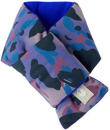 Šál BAPE Kids Grid Scarf Fialová | 001GDI803002K, 0