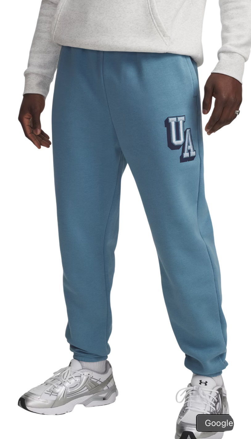 Tepláky Under Armour Under Armour UA Icon Fleece Graphic Joggers Modrá | 6003934-418
