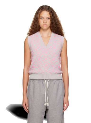 Sveter Acne Studios Graphic Vest Ružová | C60069-