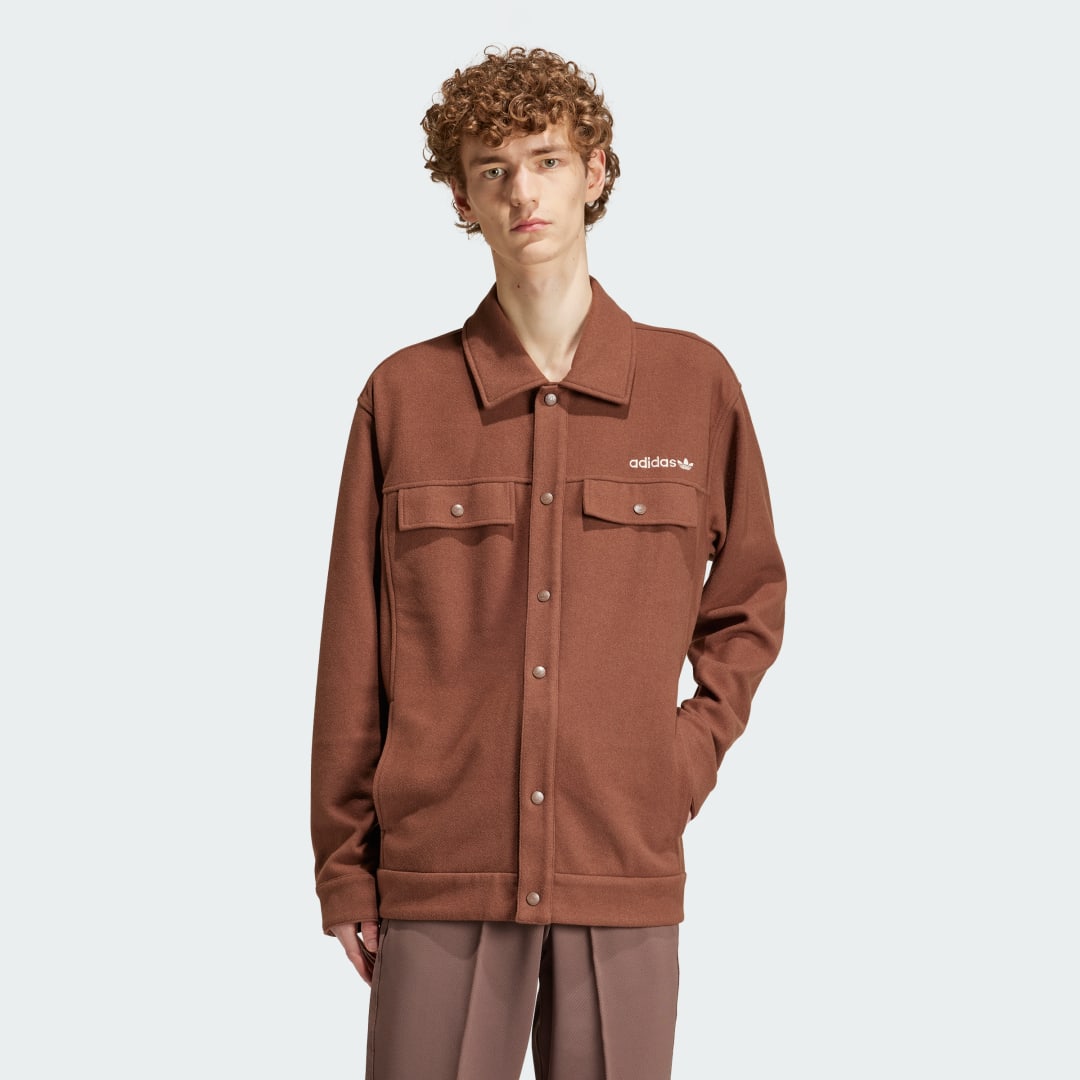 Košeľa adidas Originals Premium Shirt Hnedá | IS2044, 0