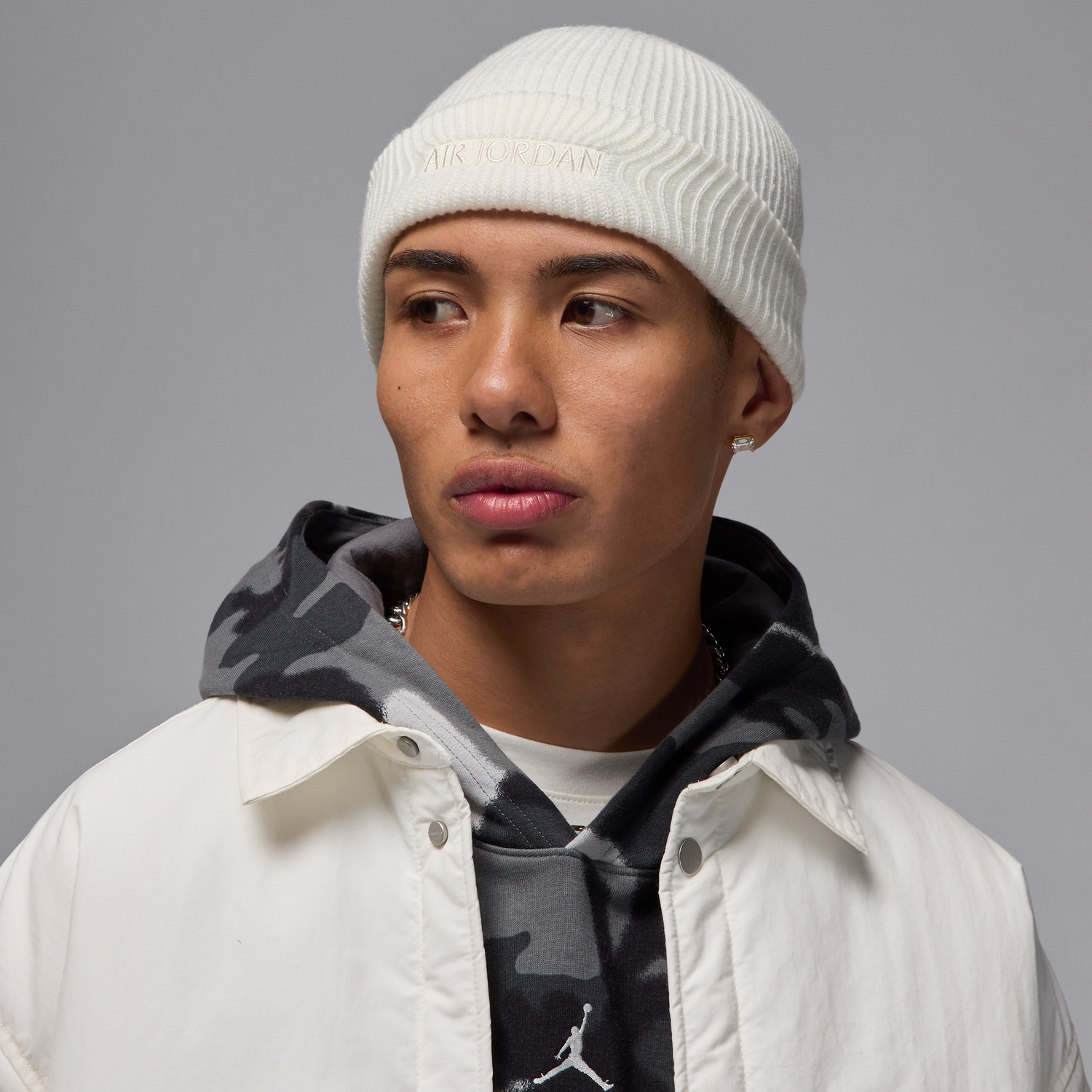 Kulicha Jordan Air Jordan Terra Beanie Biela | HJ2409-133, 0