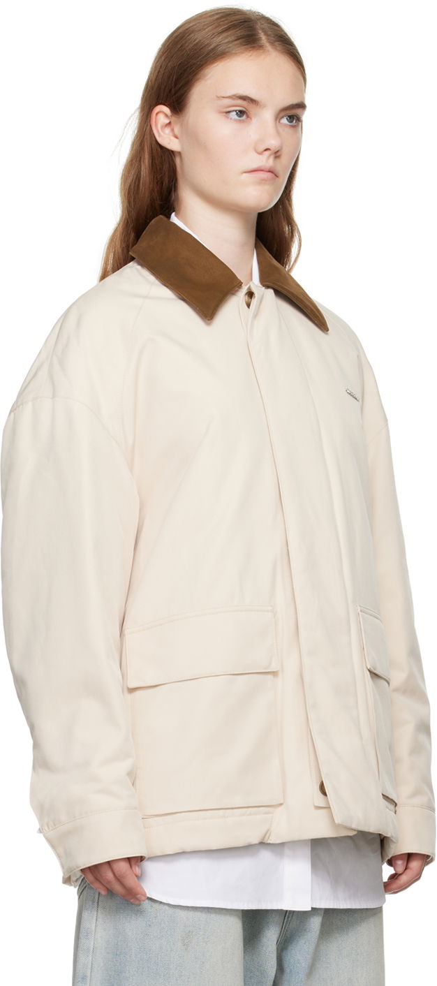 Bunda We11done Padded Jacket Béžová | WD-JP2-24-052-W-LB, 1