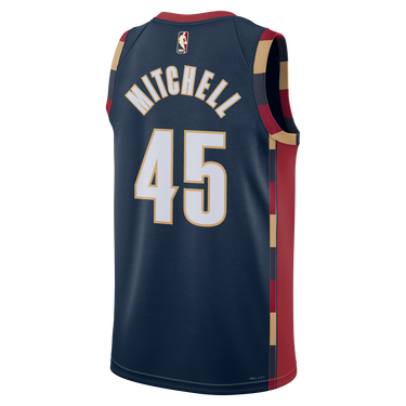Dres Nike Cleveland Cavaliers Hardwood Classics Dri-FIT NBA Swingman Jersey Navy | HM4773-420, 1