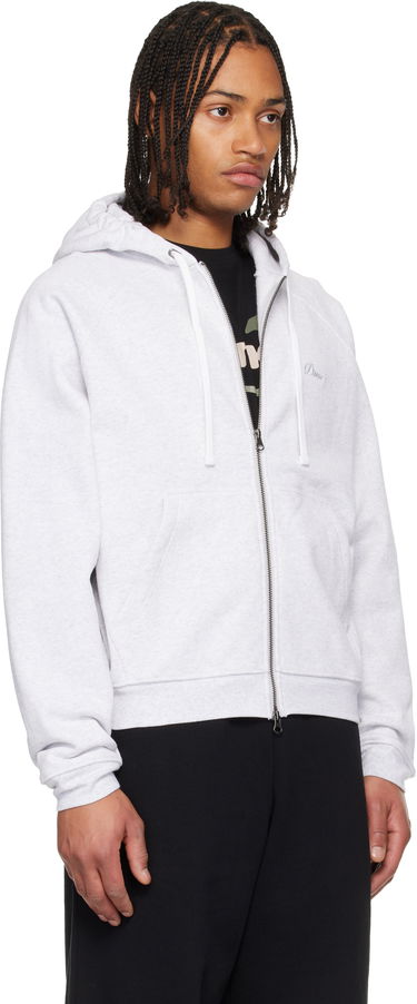 Mikina Dime Cursive Small Logo Zip Hoodie Šedá | DIMEHO2558ASH, 1