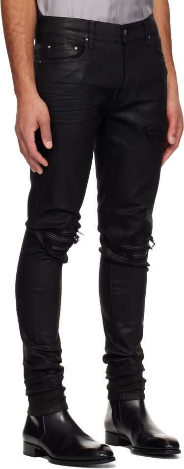 Džínsy AMIRI AMIRI MX1 Waxed Denim Jeans Čierna | AMDNSY1113, 1