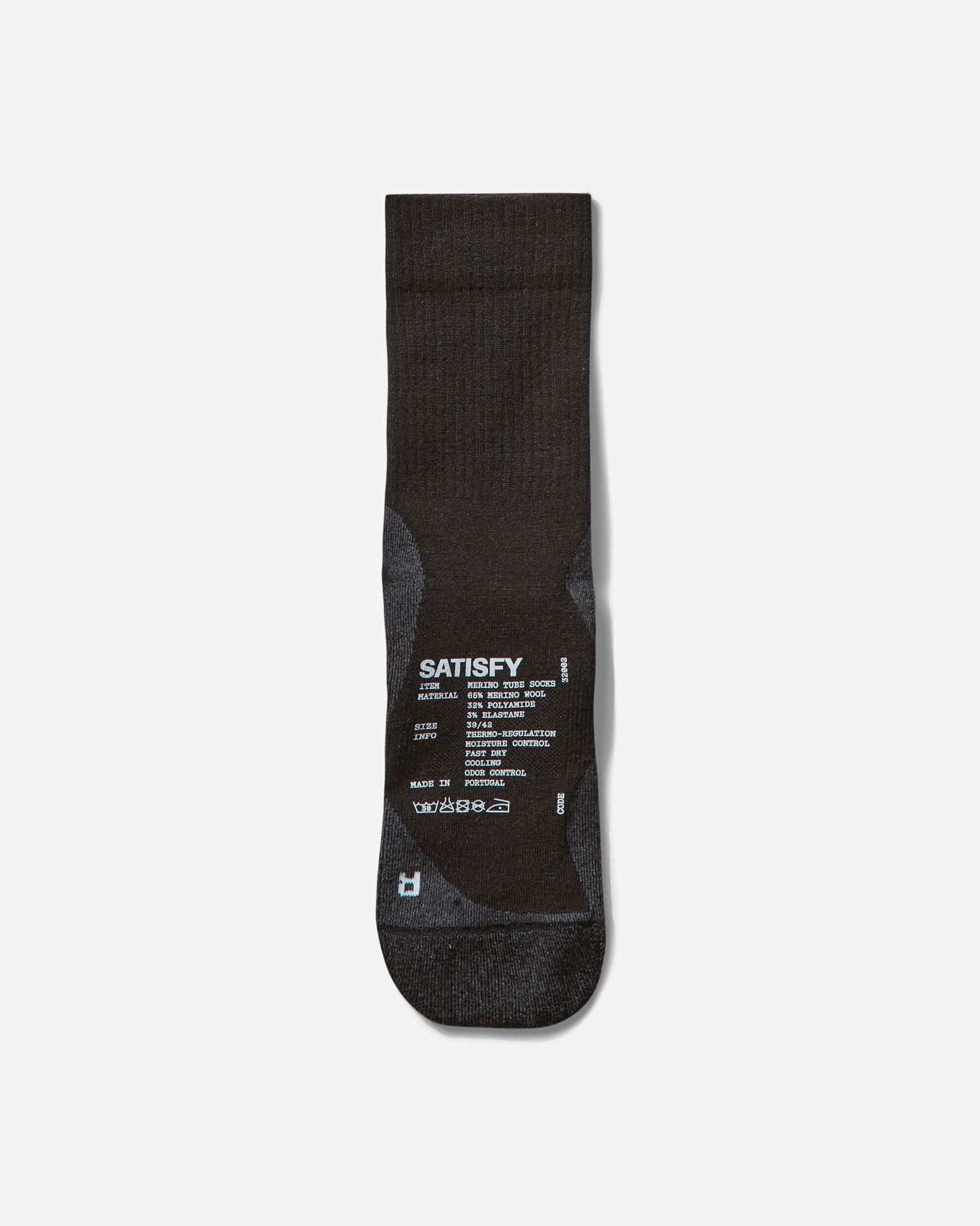 Ponožky Satisfy Merino Tube Socks Čierna | 32002 BK, 1