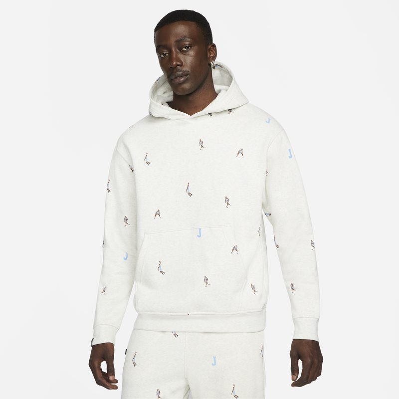 Mikina Jordan Jordan Essentials Fleece Pullover Hoodie Biela | DC9707-141, 0