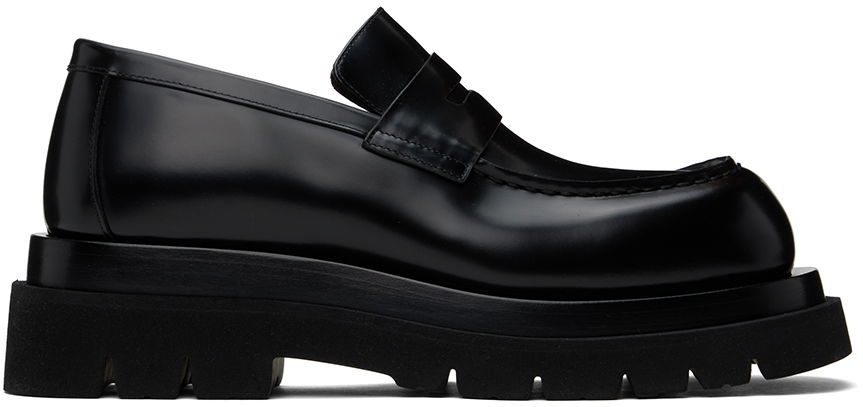 Tenisky a topánky Bottega Veneta Lug Loafers "Black" Čierna | 730222 V20V0, 0