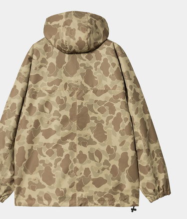 Vetrovka Carhartt WIP Carhartt WIP Camo Duck Windbreaker Pullover Béžová | I030262_15, 1