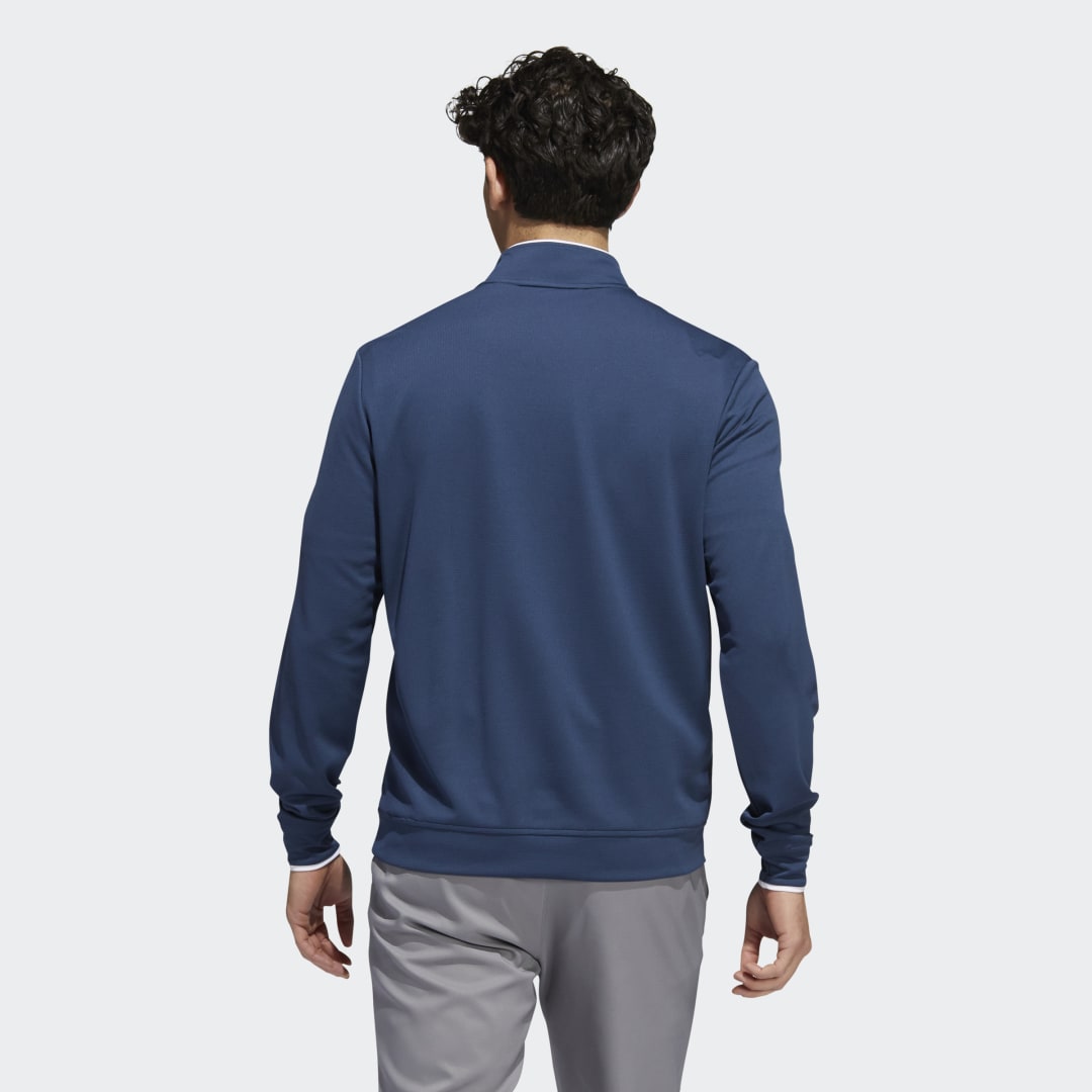 Mikina adidas Originals Golf 1/4 Zip Pullover Crew Navy | HC6636, 1